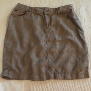 🛍 GUC J.Jill Skirt - Gray (10)